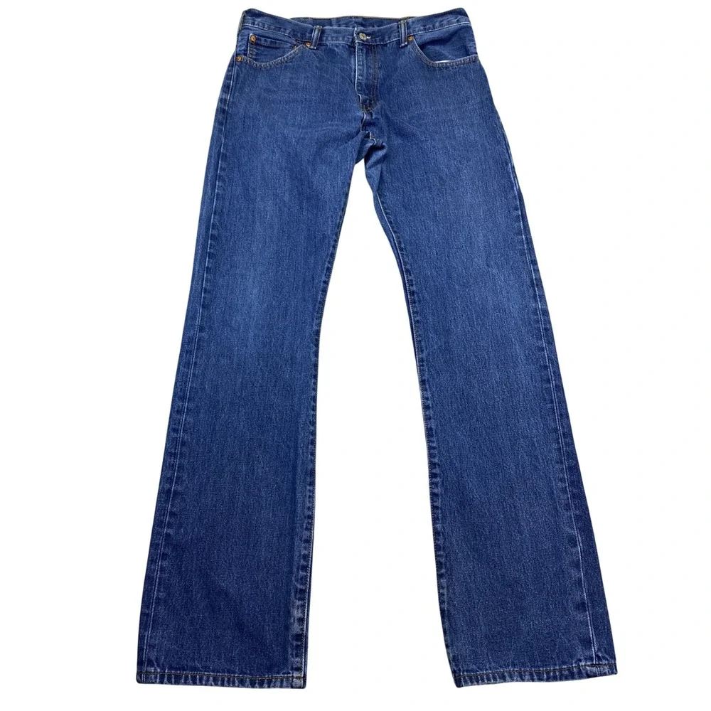 Levi Strauss 517 Bootcut Jeans Medium Wash Sz 34 Fits 33